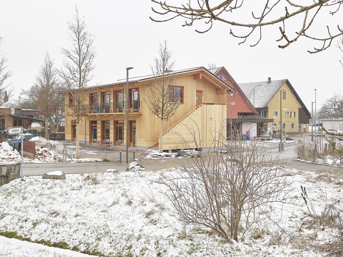 Wohnhaus im Dorfkern Deitingen_Roland Bernath